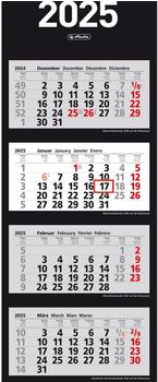 Herlitz 4-Monatskalender mit Datumsschieber 2025