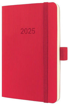 sigel Conceptum planner A6 2025 Wochenkalender Softcover rot