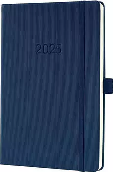 sigel Conceptum planner A5 2025 Hardcover dunkelblau