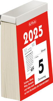 Herlitz Abreißkalender Gr. 5 2025 8x11cm
