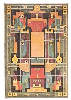 Paperblanks Mini Vertikal 12-Monatskalender 2025 (DFD5880)