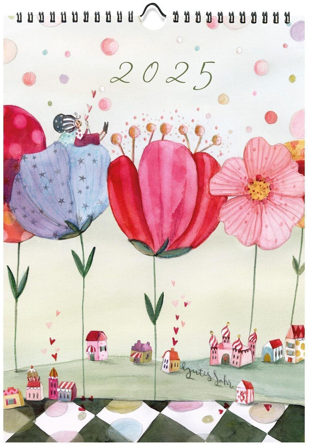 Grätz Verlag Wochenplaner 2025 Mohnblumen von Silke Leffler - ab 14,79