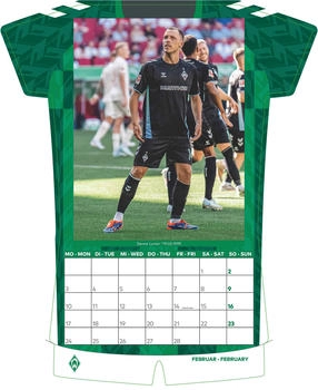 Neumann Verlage Werder Bremen 2025 Trikotkalender