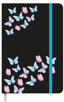 Idena Taschenkalender 2025 13x21cm schwarz