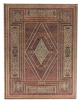Paperblanks 12-Monatskalender Ultra Vertikal 2025 First Folio