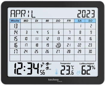 TechnoLine digitaler Tischkalender WT 2600