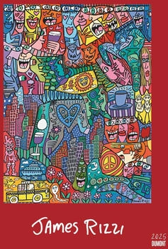 DuMont James Rizzi 2025 Posterkalender 50x70cm