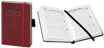 bsb-obpacher V-Book bordeaux 1 Woche / 2 Seiten 9x14cm 2025