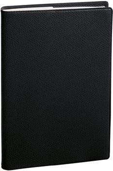 Quo Vadis Minister VZ schwarz 1 Woche / 2 Seiten 16x24cm 2025
