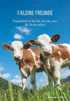 Alpha Edition Kleine Freunde 2025 Bildkalender 23,7x34cm