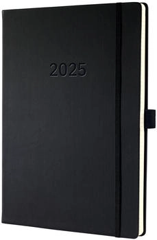 sigel Buchkalender C2518 Conceptum Jahr 2025 A4+ Wochenplaner 1 Woche auf 2 Seiten