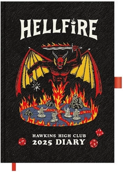 Pyramid international Stranger Things 2025 A5 Diary 14,8x21cm