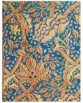 Paperblanks Monatskalender 2025 Morris Windstoß Ultra Vertikal