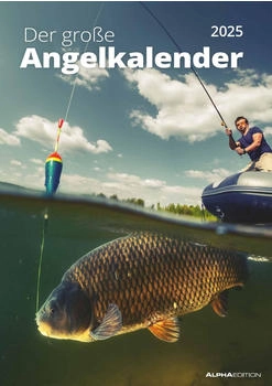 Neumann Verlage Der große Angelkalender 2025 A3 29,7x42cm