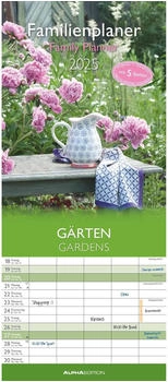 Neumann Verlage Gärten 2025 Familienplaner 19,5x45cm