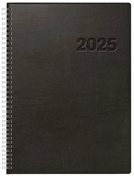 Rido Conform 2025 21x29,1cm 1 Tag/Seite Kunststoff schwarz