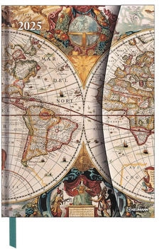 Neumann Verlage Antique Maps 2025 Diary 16x22cm