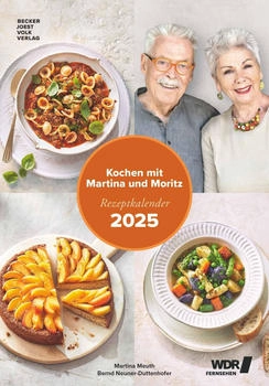 Neumann Verlage Becker Joest Volk Kochen mit Martina und Moritz 2025 23,7x34cm