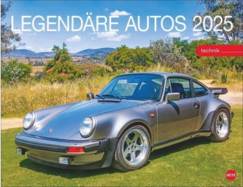 Heye Legendäre Autos Posterkalender 2025