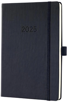 sigel Buchkalender C2512 Conceptum Jahr 2025 A5 Wochenplaner 1 Woche auf 2 Seiten