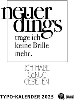 DuMont Sprüche-Kalender 2025 50x70cm