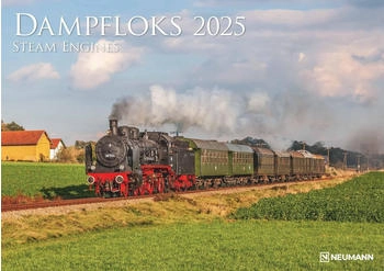 Neumann Verlage Dampfloks 2025 Foto-Kalender 42x29,7