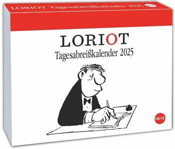 Heye Loriot Tagesabreißkalender 2025
