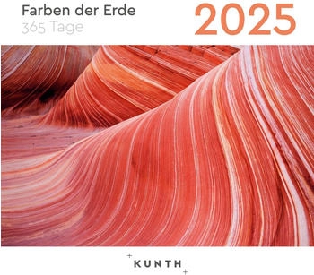 Kunth Verlag Farben der Erde 365-Tage-Abreißkalender 2025