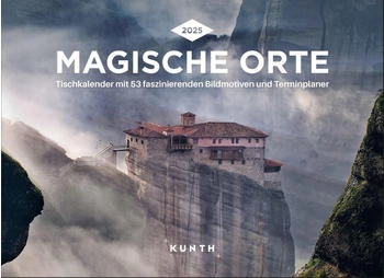 Kunth Verlag Magische Orte Tischkalender 2025