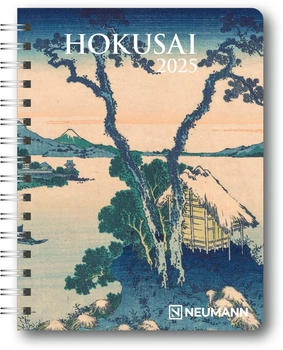 Neumann Verlage Hokusai 2025 Taschenkalender 16,5x21,6cm