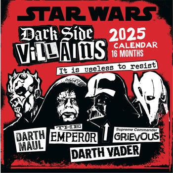 Pyramid international STAR WARS (VILLAINS) Kalender 2025 - 30 x 60 cm