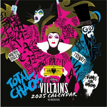 Pyramid international DISNEY VILLAINS Kalender 2025 - 30 x 60 cm
