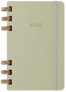 Moleskine Wochenkalender 2025 Life Planner 1W/2S Large Hardcover Kiwi