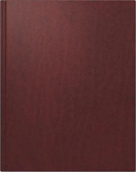 Rido Managerkalender TM 2025 20,5x26cm 1 Woche/2 Seiten Leder weinrot