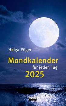 Heye Tagesabreißkalender Mondkalender von Helga Föger 1 Tag / 1 Seite 13x21,5cm 2025