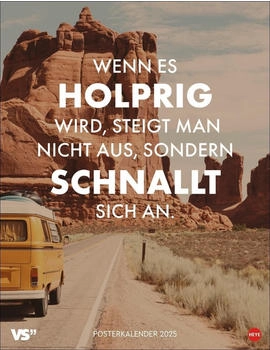 Heye Visual Statements Posterkalender 2025 34x44cm