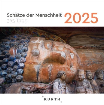 Kunth Verlag Schätze der Menschheit 365-Tage-Abreißkalender 2025