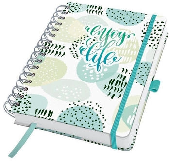 sigel Tagesplaner Jolie (EN) undatiert A5 Mint Inspiration