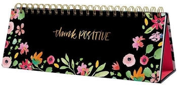 sigel Wochenplaner Jolie (EN) undatiert 30x11,4cm 1 Woche/2 Seiten Flower Love