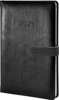 Chronoplan Chronobook Business Edition Hardcover 2025 A5 1 Woche/2 Seiten schwarz