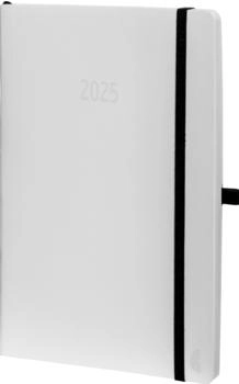 Chronoplan Chronobook Softcover White Edition 2025 A5 1 Woche/2 Seiten weiß