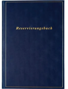Rido Reservierung 2025 A4 1 Tag/2 Seiten Balacron dunkelblau