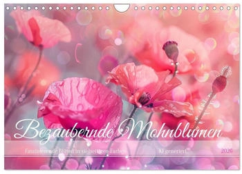 Calvendo Bezaubernde Mohnblumen 2026 (DIN A4)