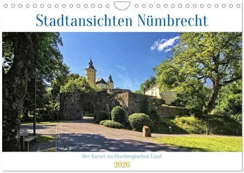 Calvendo Stadtansichten Nümbrecht - Der Kurort im Oberbergischen Kreis 2026 (DIN A4)