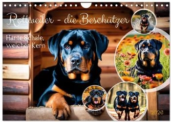 Calvendo Rottweiler - die Beschützer 2026 (DIN A4)