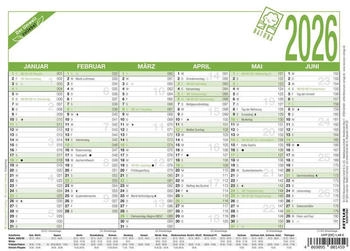 Zettler Arbeitstagekalender 904 A5 21x14,8cm Recycling 2026