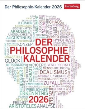 Harenberg Der Philosophie-Kalender Tagesabreißkalender 2026