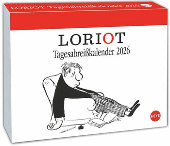 Heye Loriot Tagesabreißkalender 2026