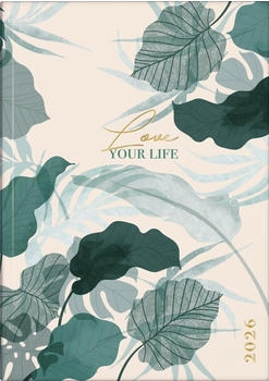 Rido Buchkalender Premium Young Line 2026 „Love“ | A5, Papier (7028507036)
