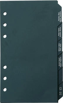 Rido Kalender-Register FILIUS | schwarz (7066802)